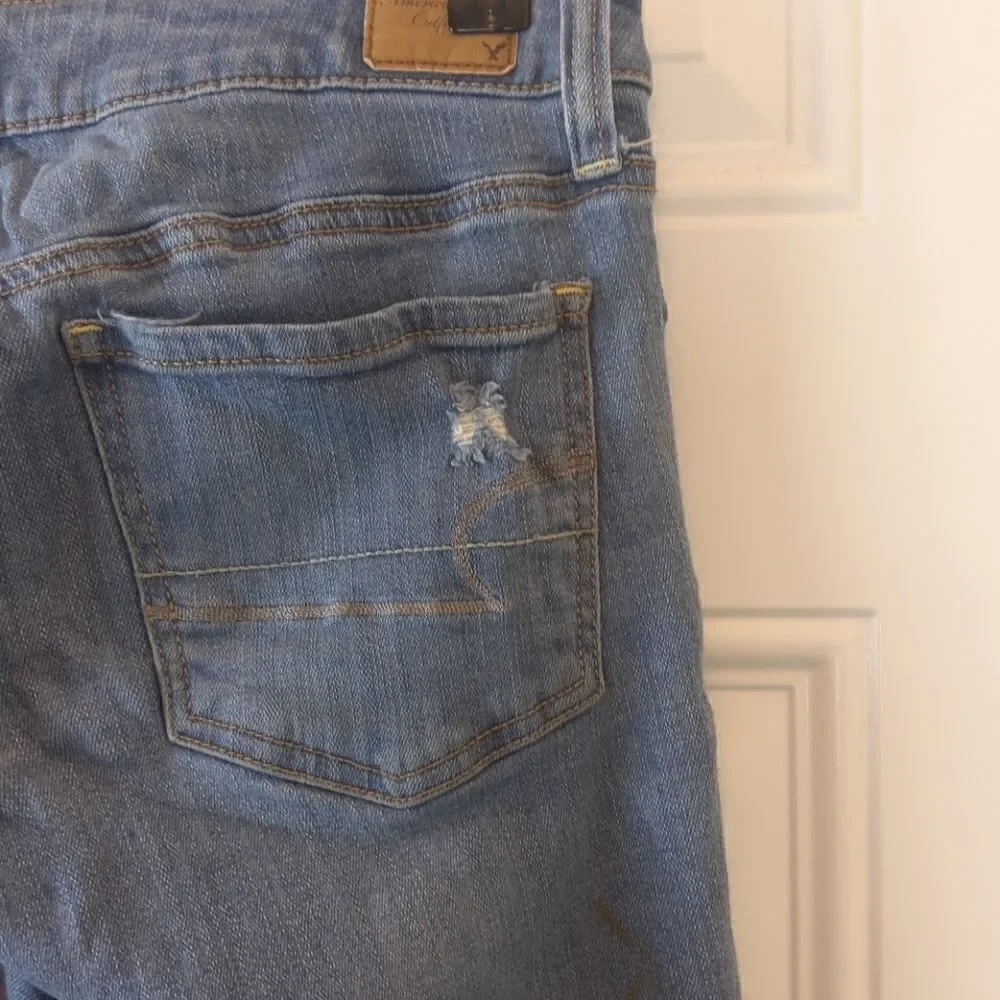 American Eagle distressed stretch Jean jeggings